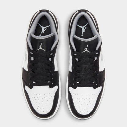 Jordan 1 Low Black / Particle Grey - White