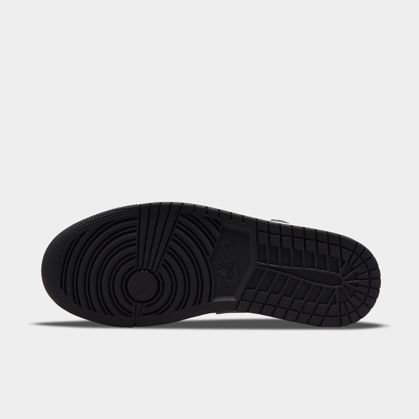 Jordan 1 Low Black / Particle Grey - White