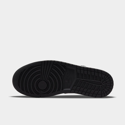 Jordan 1 Low Black / Particle Grey - White
