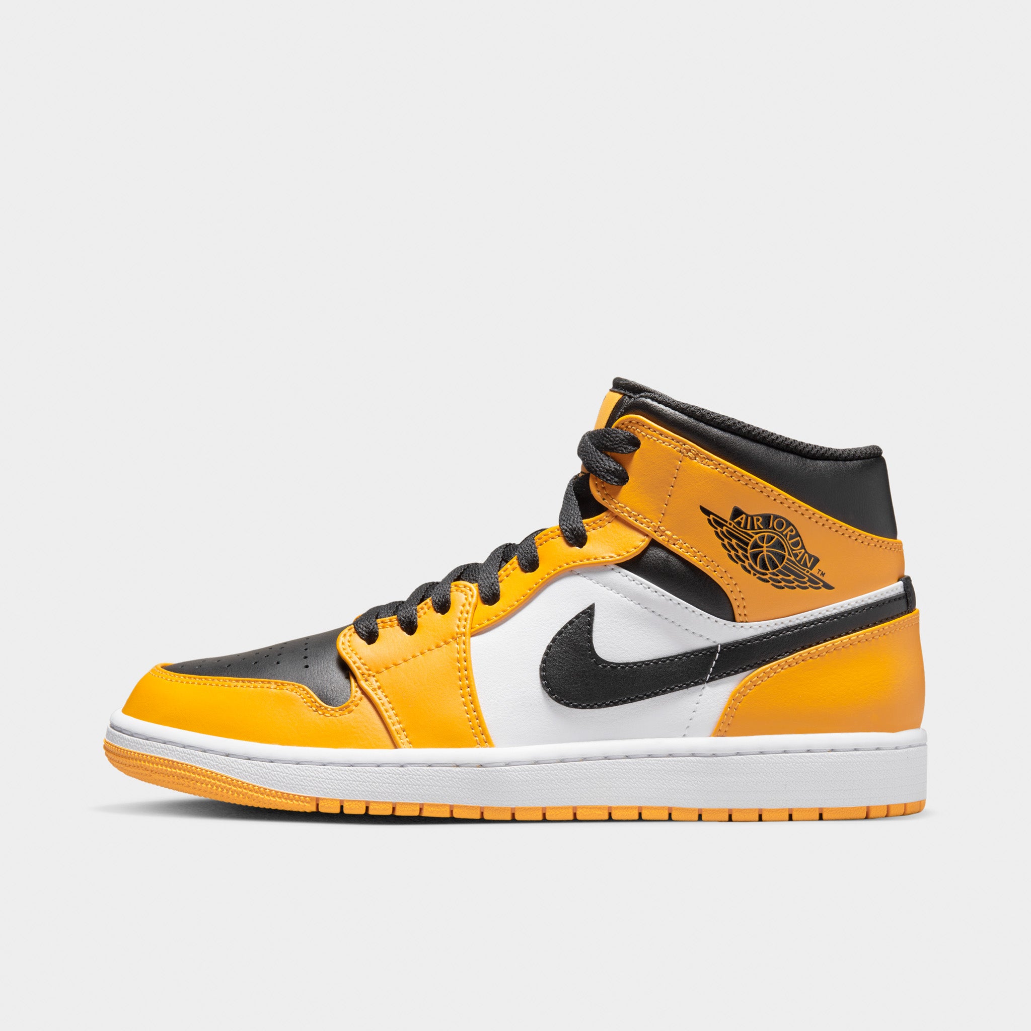 Jordan 1 Mid Taxi / Black - White | JD Sports Canada