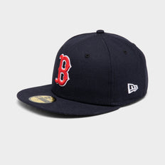 New Era 59Fifty Boston Red Sox Fitted Hat Cool Grey / Storm Grey - Whi