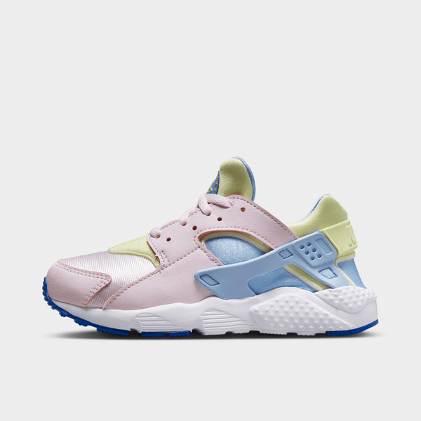 Nike Huarache Run PS Pearl Pink Cobalt Bliss Citron Tint JD Sports