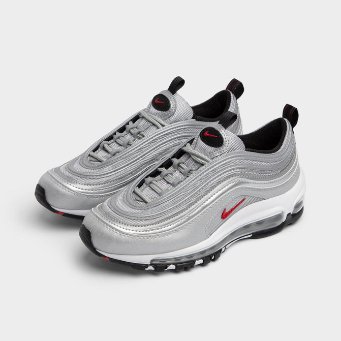 Nike Air Max 97 PS Metallic Silver / Varsity Red White | JD Canada