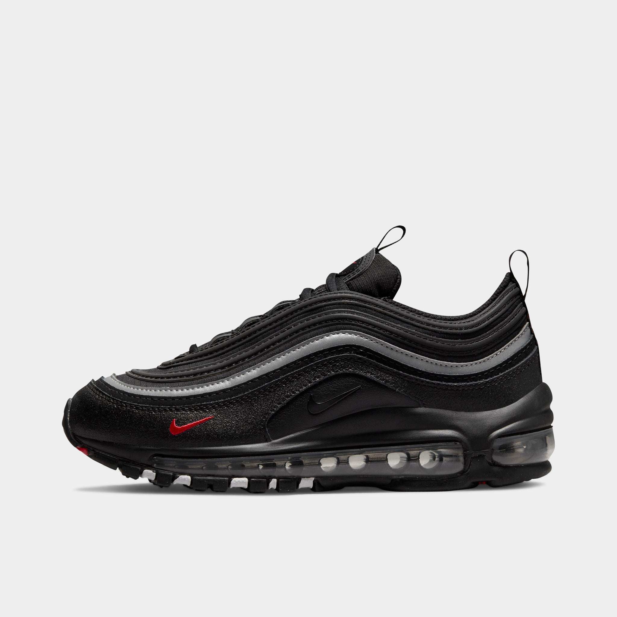 Nike Air Max 97 Black Green Bright Crimson (GS)