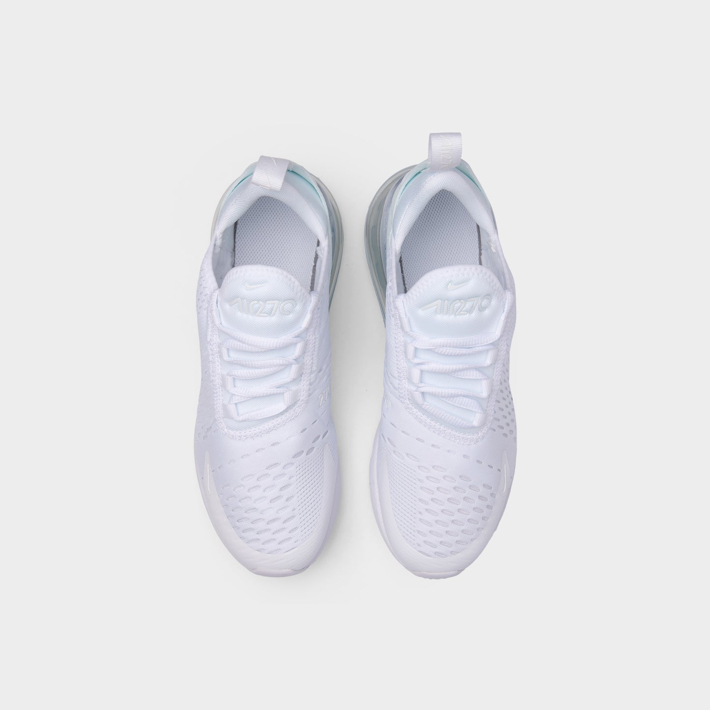 Nike Air Max 270 GS White / White - Metallic Silver