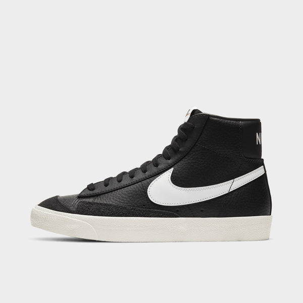 Nike blazer mid 77 black canvas clearance