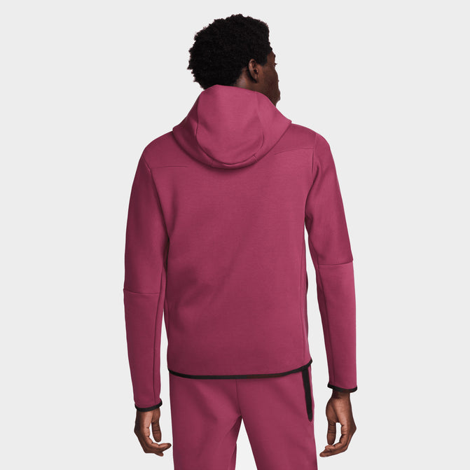 Nike Sportswear Tech Fleece Full Zip Hoodie Rosewood / Black | JD Sports  Canada