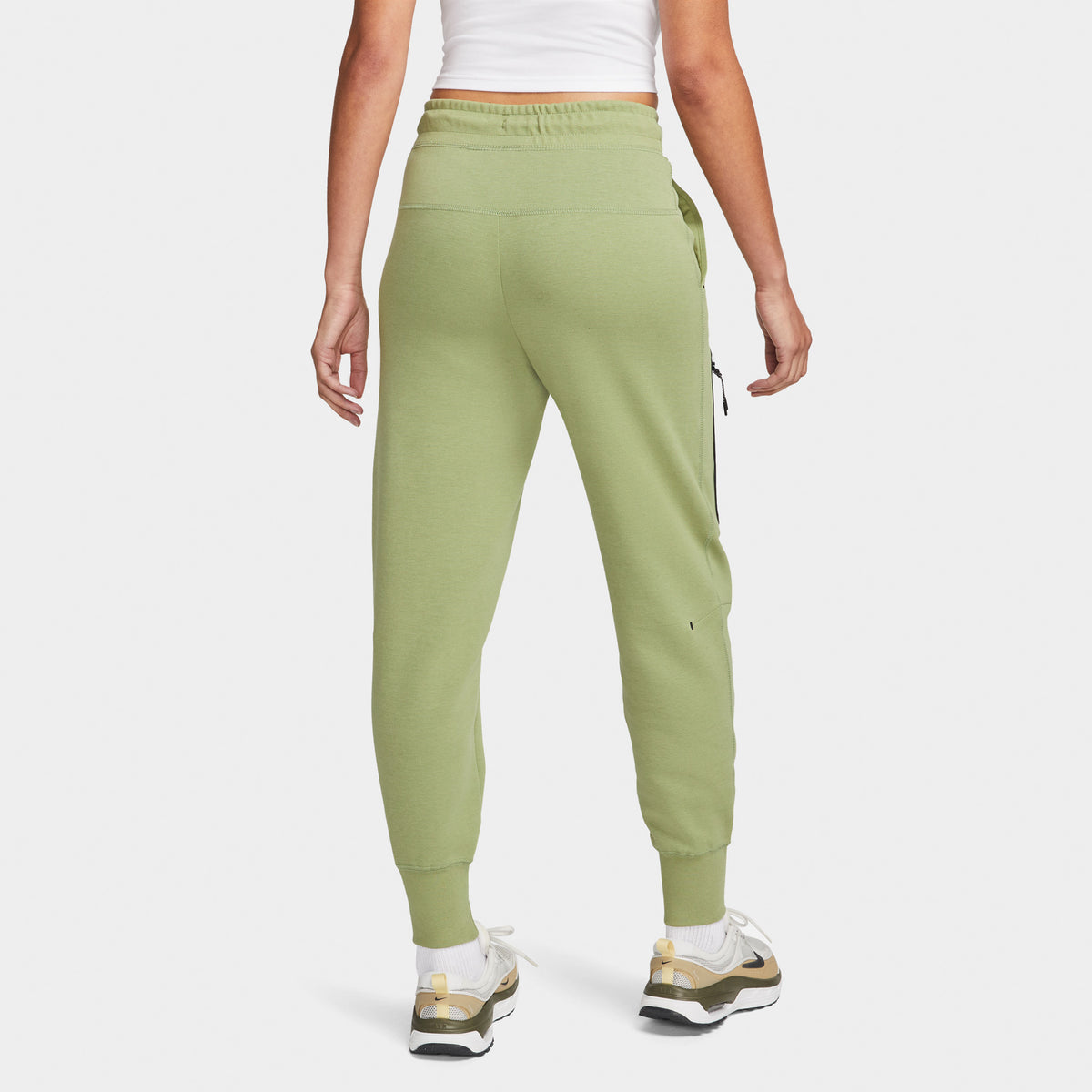 Nike Women's Sportswear Essentials Tech Fleece Hi-Rise Pants Alligator ...