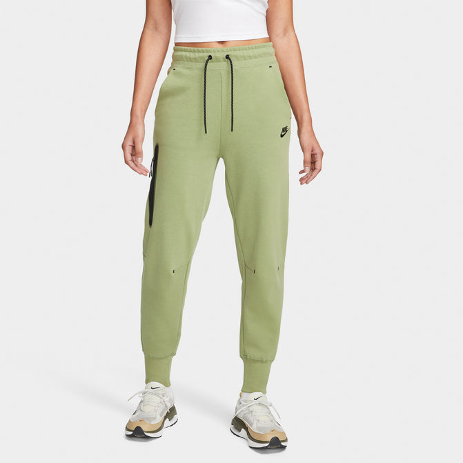 Nike Women's Sportswear Essentials Tech Fleece Hi-Rise Pants Alligator /  Black