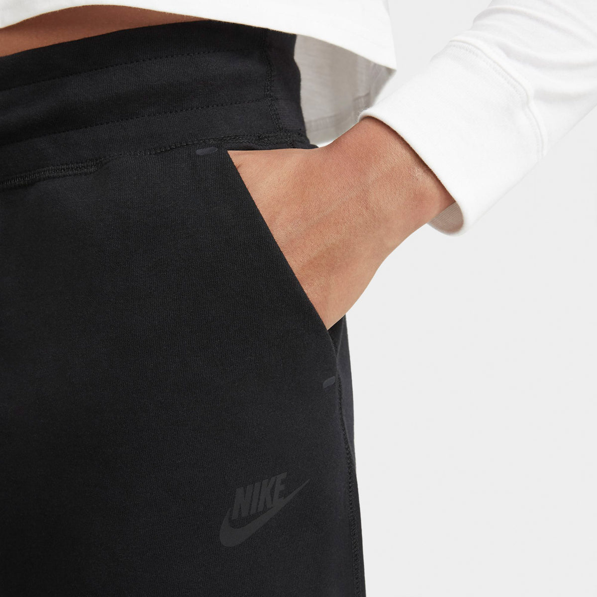 Nike Sportswear Junior Girls' Tech Fleece Pants Black / Black | JD ...