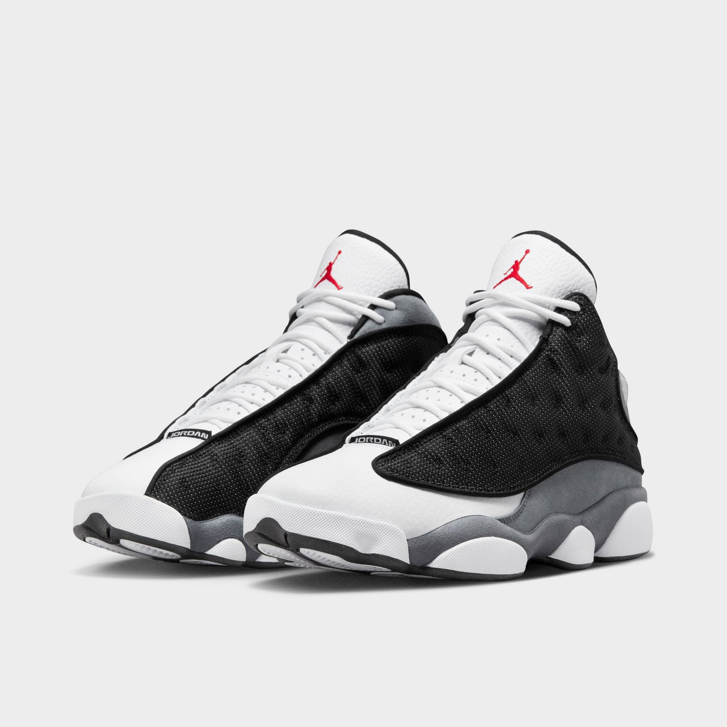 Jordan 13 Retro Black / University Red - Flint Grey
