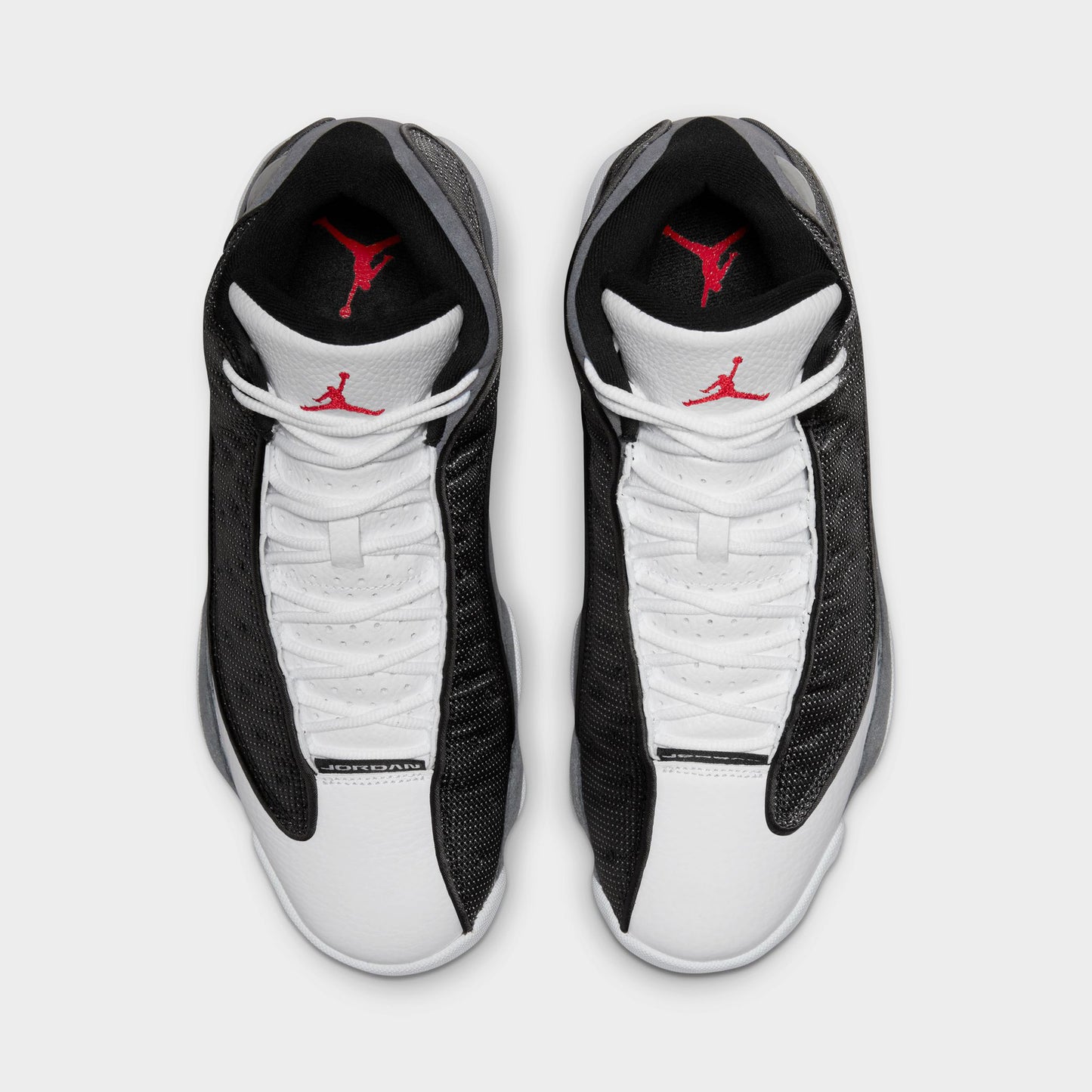 Jordan 13 Retro Black / University Red - Flint Grey