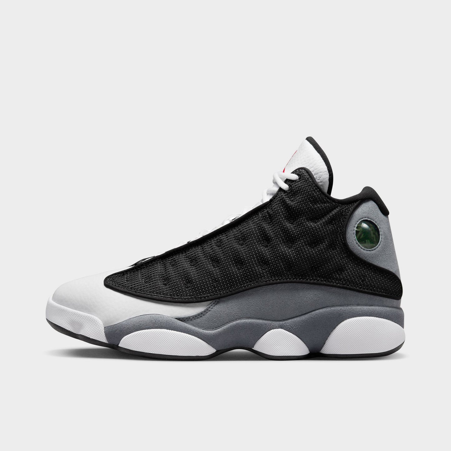 Jordan 13 Retro Black / University Red - Flint Grey