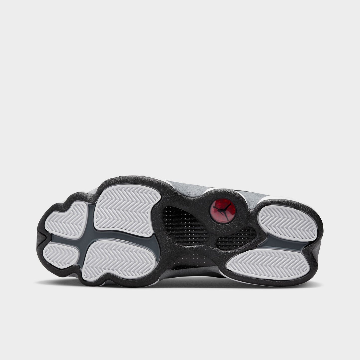 Jordan 13 Retro Black / University Red - Flint Grey
