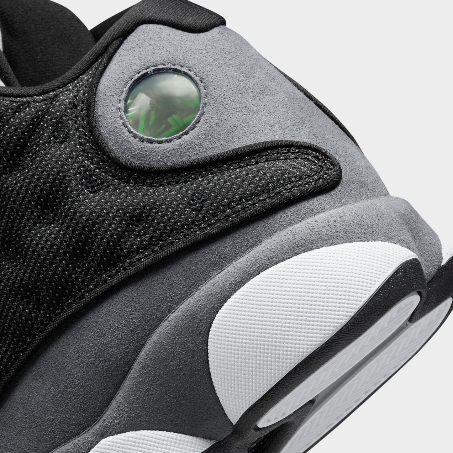 Jordan 13 Retro Black / University Red - Flint Grey