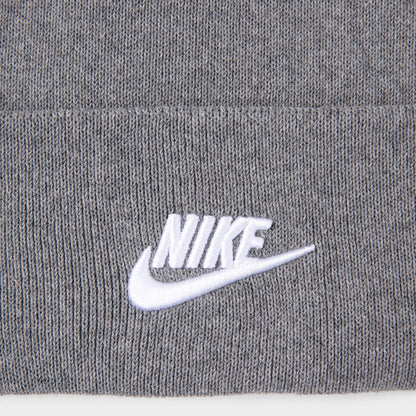 Nike Sportswear Utility Beanie Carbon Heather / White