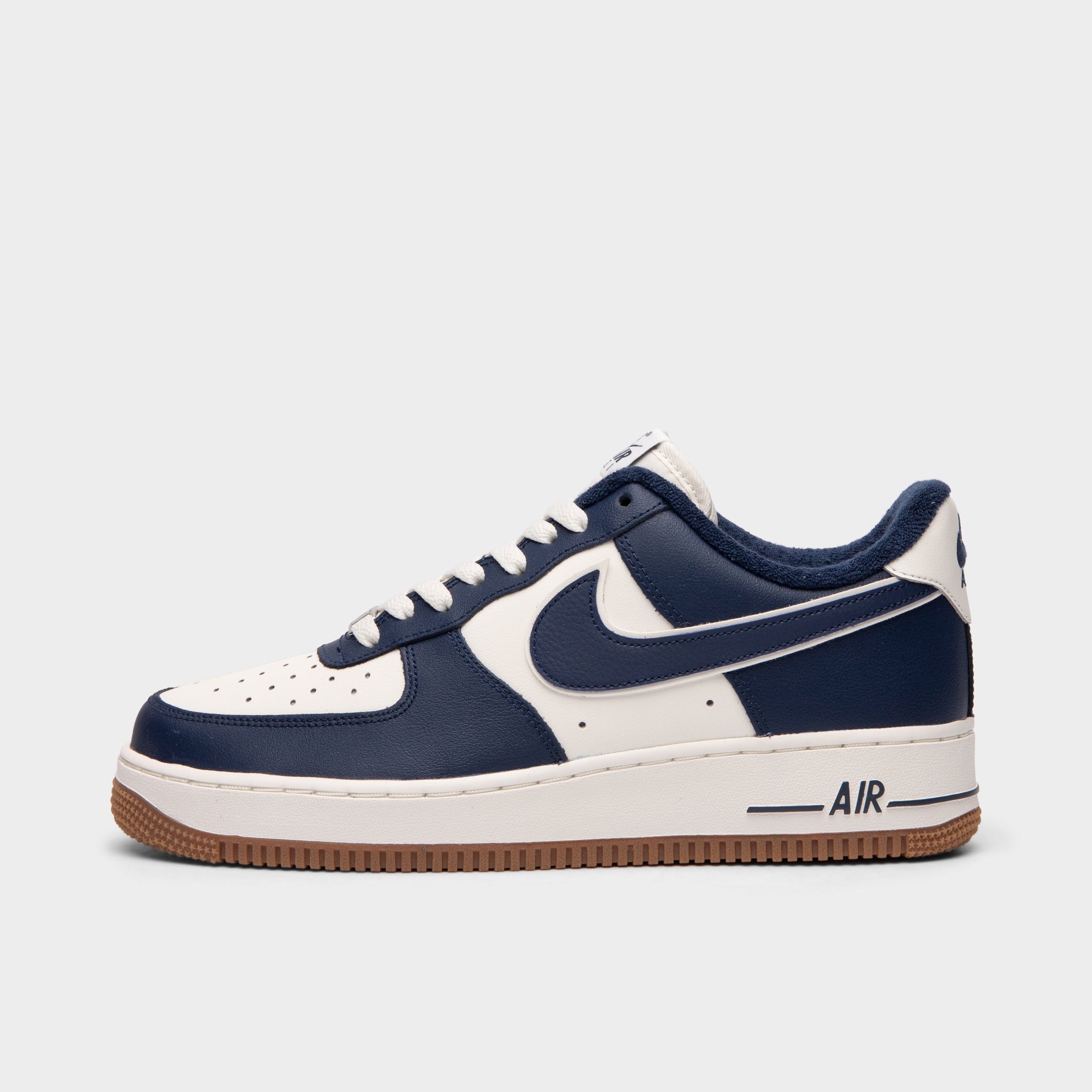 Air force ones navy blue and white Clearance