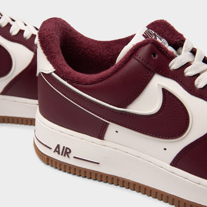 Maroon air force 1 Outlet