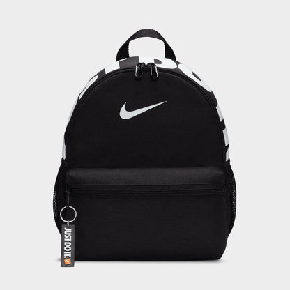 Nike Children's Brasilia JDI Mini Backpack Black / Black - White