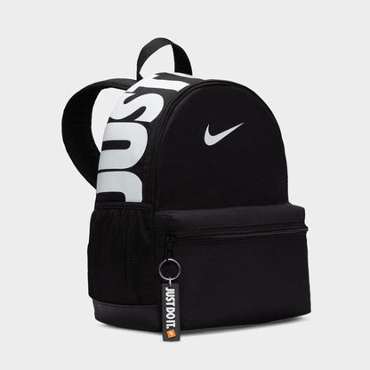 Nike Children's Brasilia JDI Mini Backpack Black / Black - White