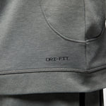 Jordan Dri-FIT Sport Air Fleece Full-Zip Hoodie Dark Grey Heather / Black