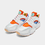 Blue and orange nike huarache sale