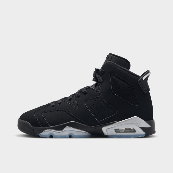 Jordan 6 Retro GS Black / Metallic Silver - Black | JD Sports Canada
