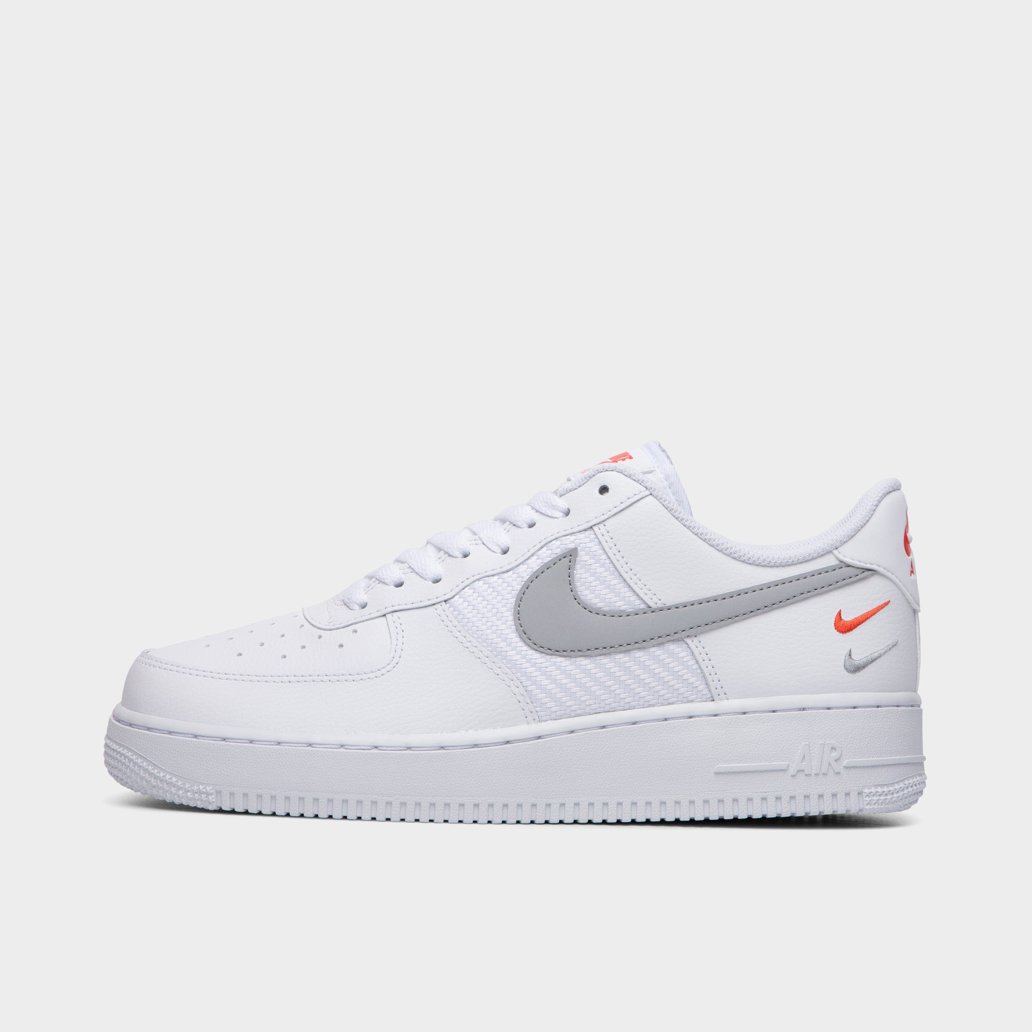 Nike Air Force 1 `07 White / Wolf Grey - Picante Red | JD Sports