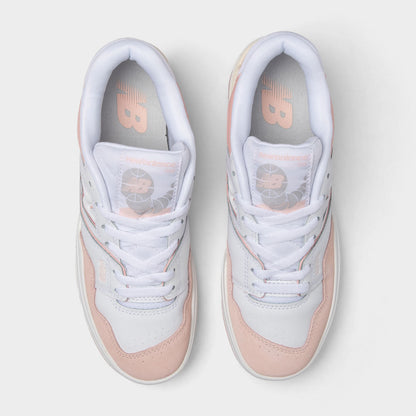 New Balance Juniors' GSB550CD White / Pink Haze