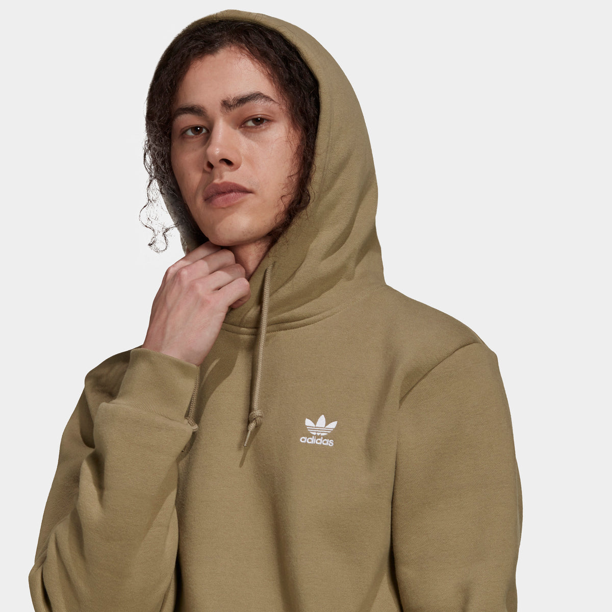 adidas Originals Adicolor Essentials Trefoil Hoodie / Orbit Green JD Sports Canada