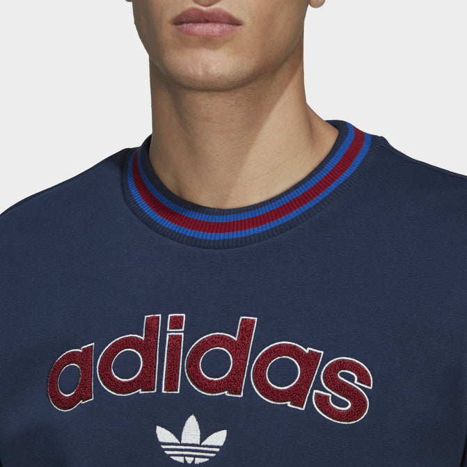 adidas Originals Collegiate Crewneck Collegiate Navy / Collegiate Navy