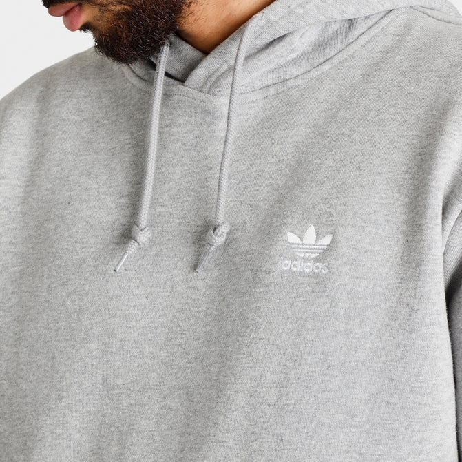 adidas Originals Trefoil Essentials Pullover Hoodie / Medium Grey