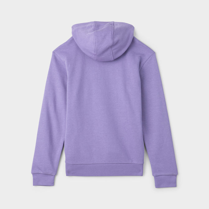 adidas trefoil hoodie lilac