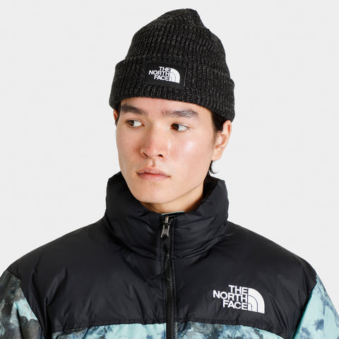 North face black beanie deals