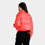 The North Face Women's Nuptse Short Jacket / Brilliant Coral | JD 
