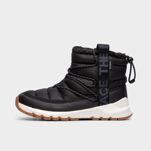The North Face Women s ThermoBall Lace Up Waterproof Boots Black Size 7