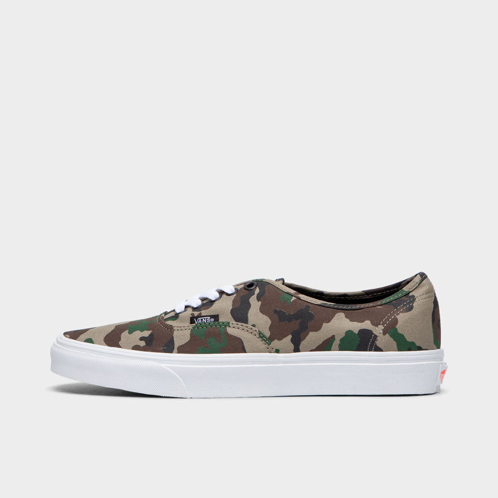 Vans Authentic Camo Olive / White | JD Sports Canada
