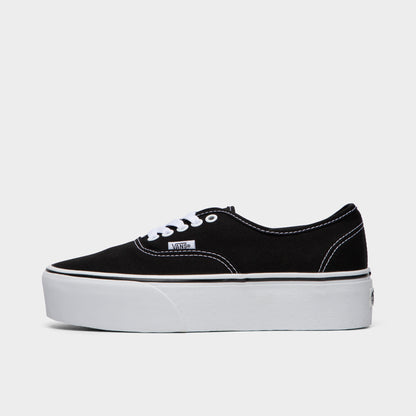 Vans Authentic Stackform Canvas Black / True White