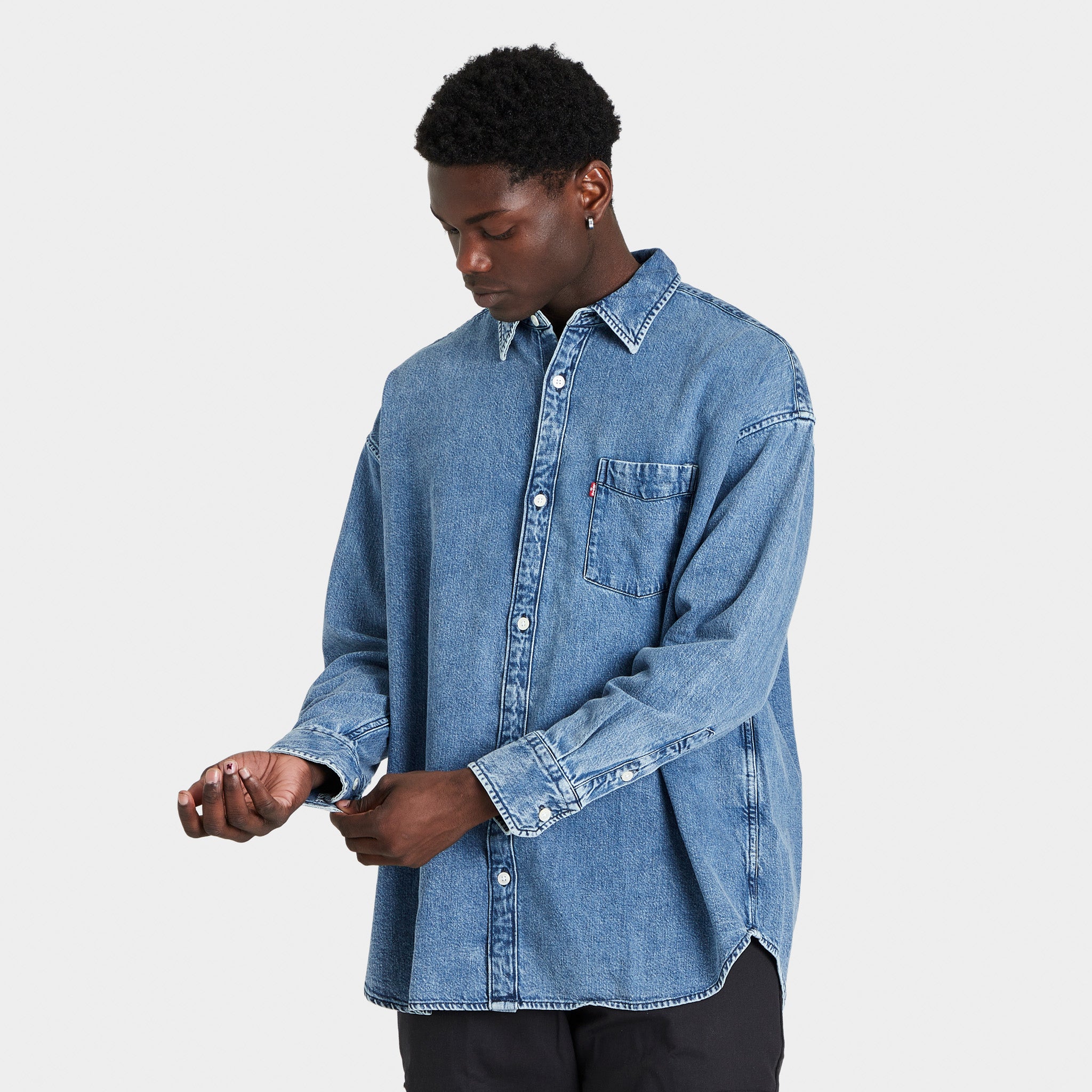 Levi's Slouchy 1 Pocket Shirt / Slouchy Stone | JD Sports Canada