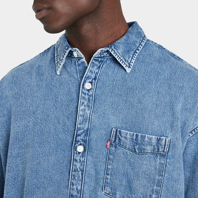 Levi's Slouchy 1 Pocket Shirt / Slouchy Stone | JD Sports Canada