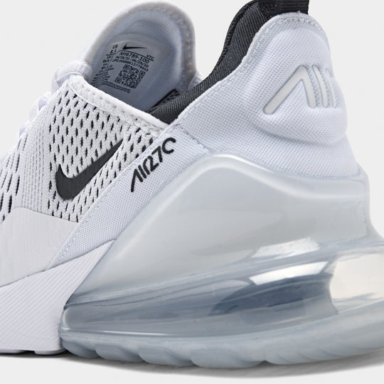 Nike Air Max 270 Femmes Blanc / Noir - Blanc