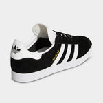 Adidas gazelle sale black white