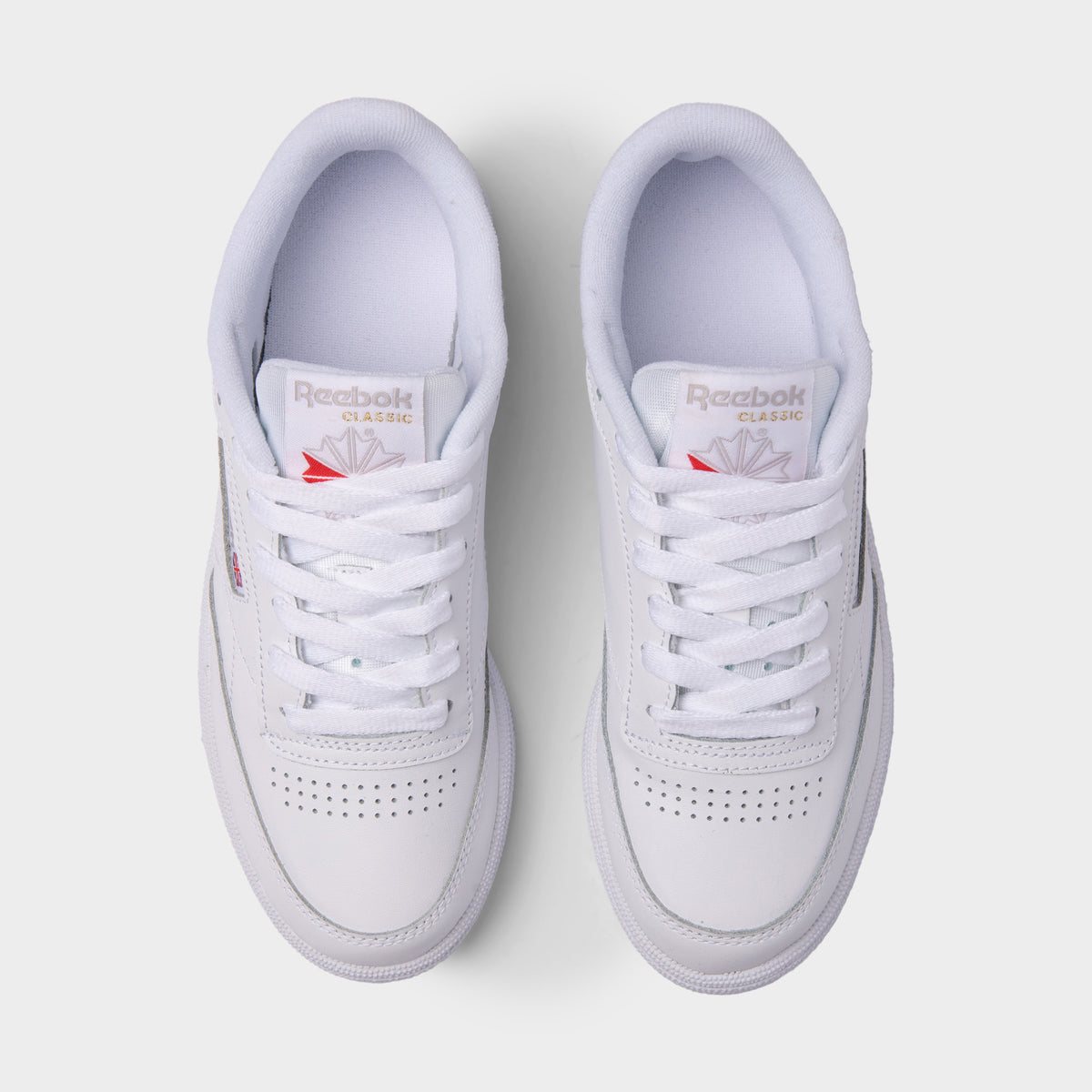 Reebok Womens Club C 85 White Light Grey – JD Sports