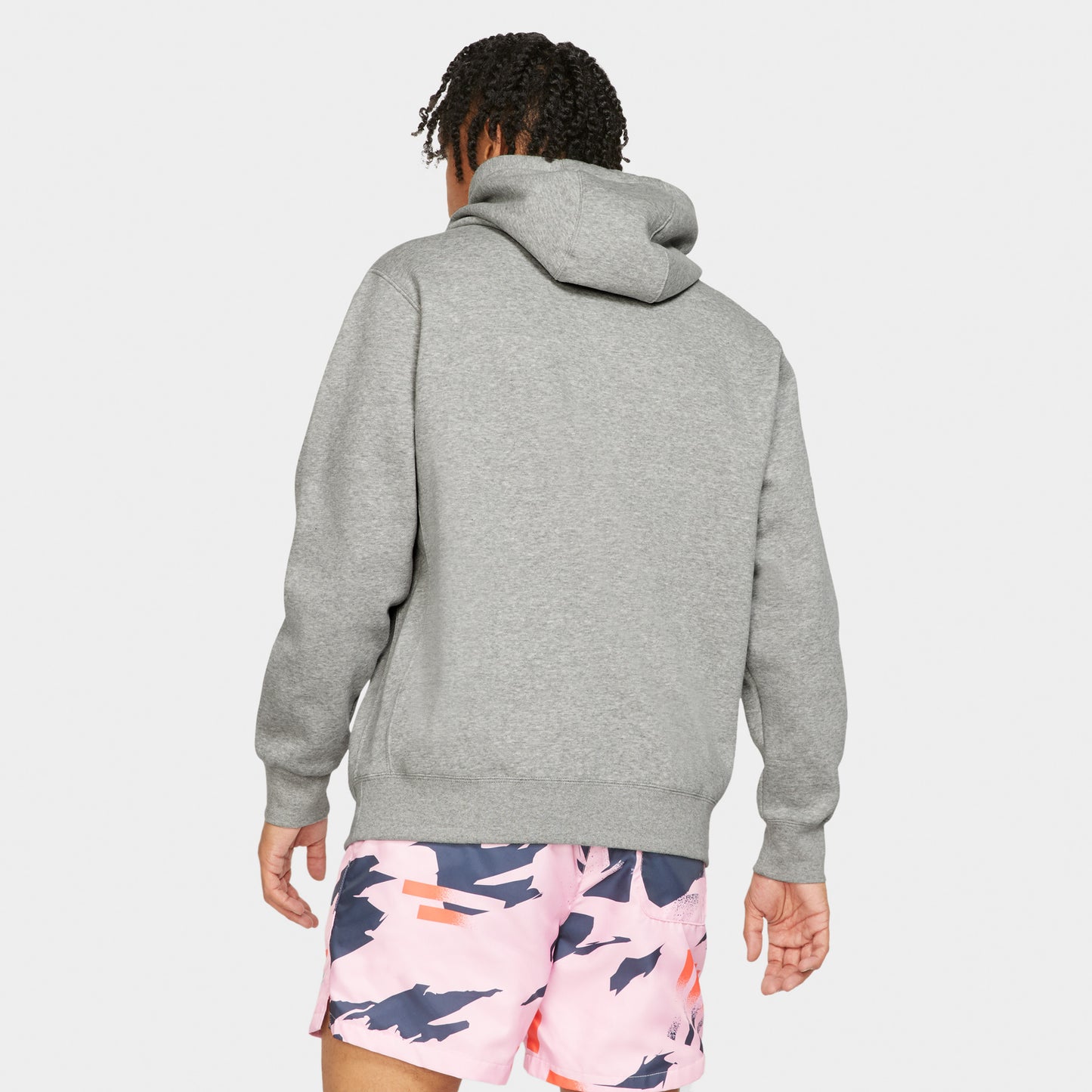 Nike Sportswear Club Fleece Pullover Hoodie / Dark Grey Heather