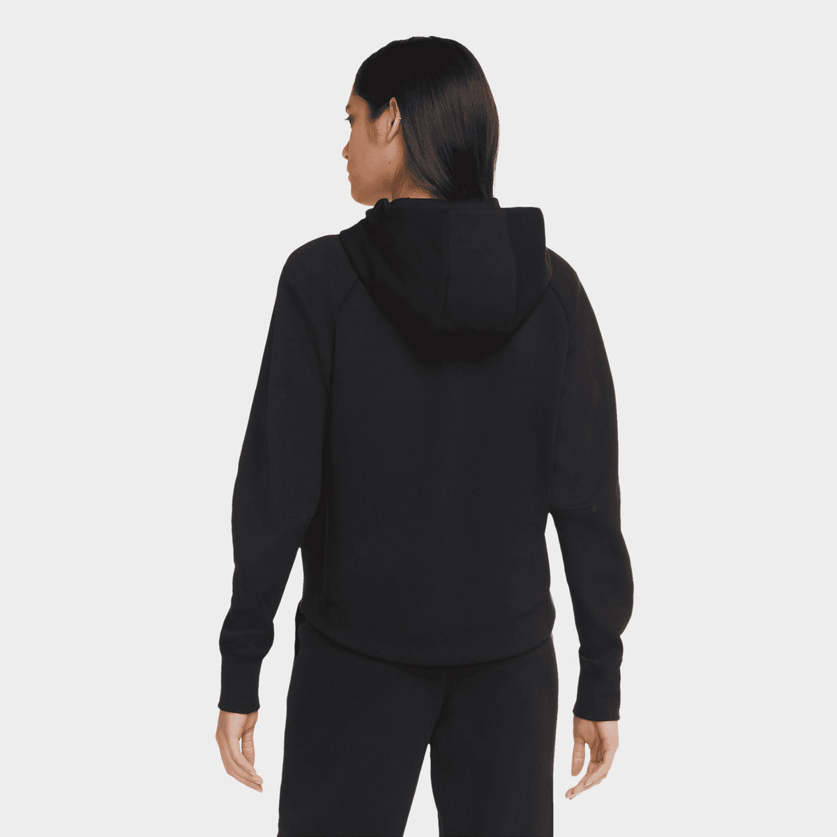 Nike Sportswear Women's Tech Fleece Windrunner Full-Zip Hoodie Black ...