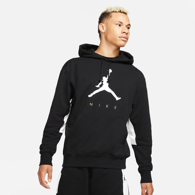 Jordan Jumpman Pullover Hoodie Black White Black JD Sports
