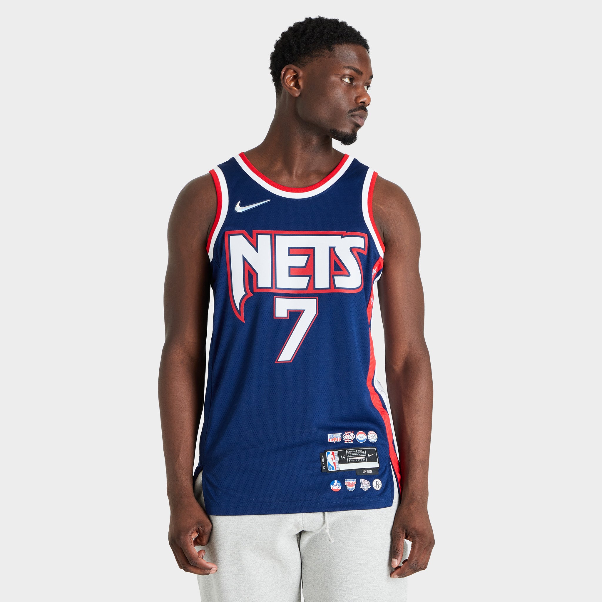 Nike, Shirts, Nike Kevin Durant Nets Throwback Jersey