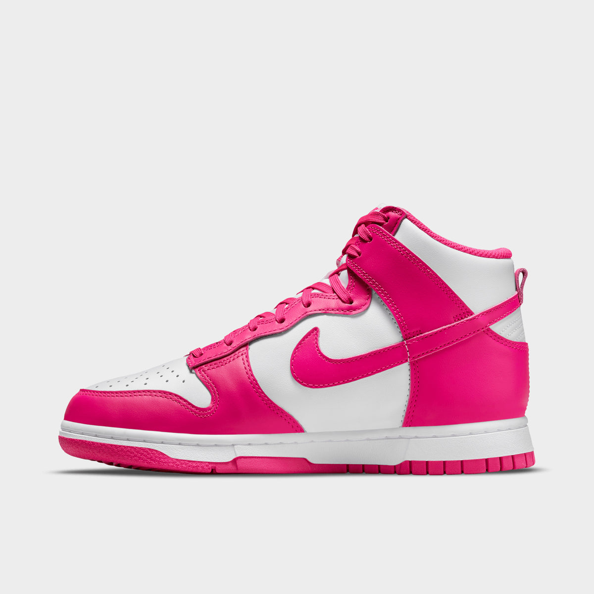 Nike Women's Dunk High White / Pink Prime | JD Sports