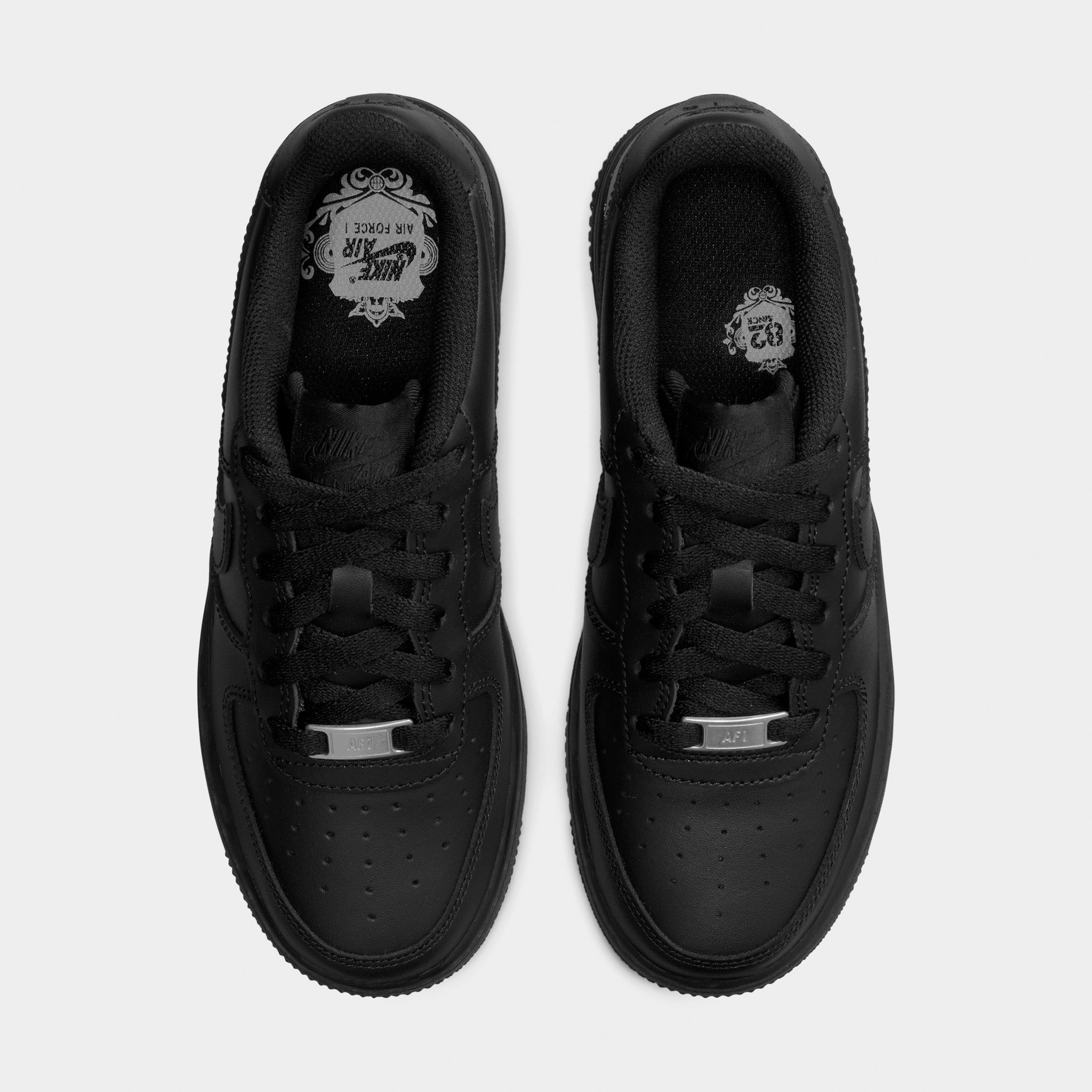 Nike Air Force 1 LE GS Black / Black – JD Sports