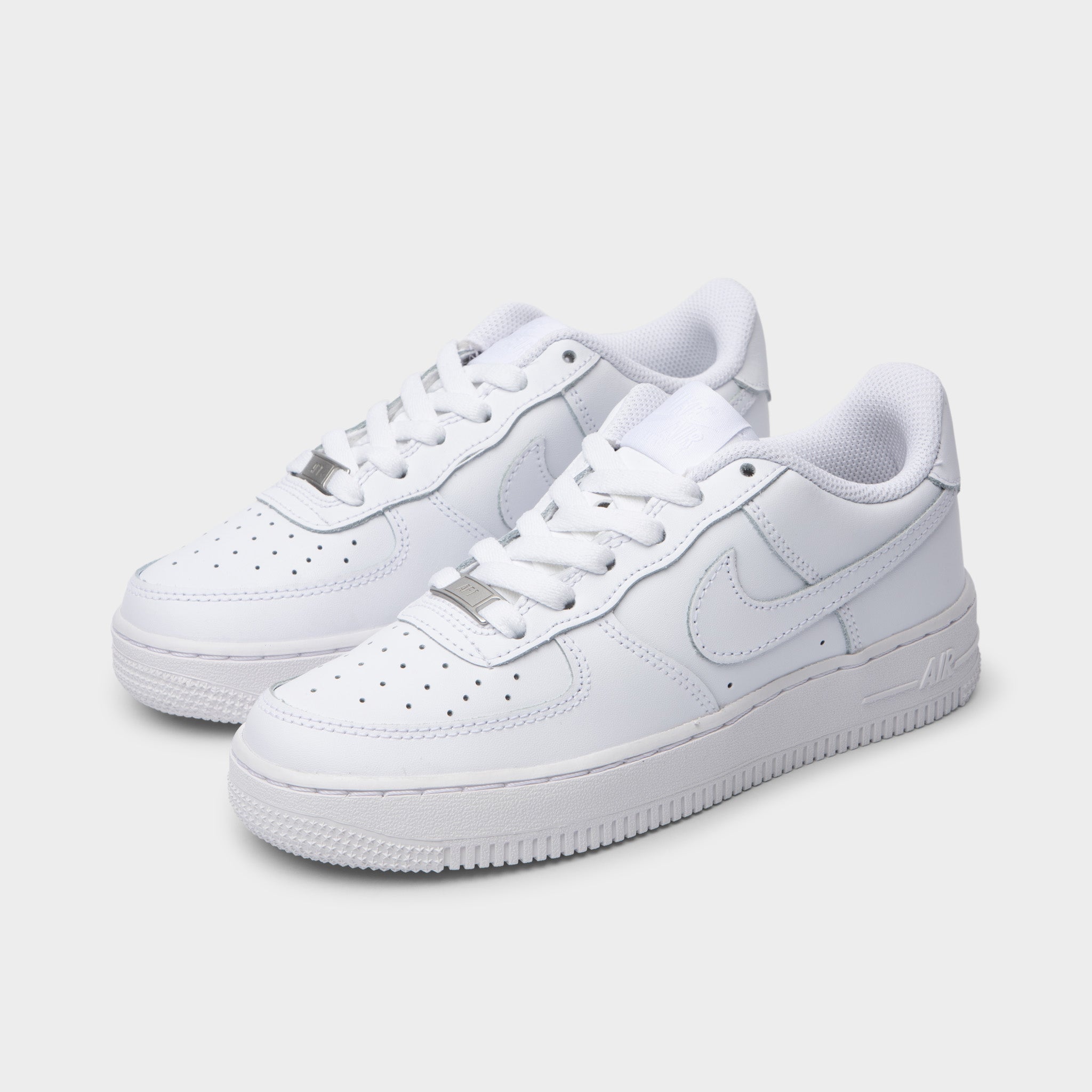 21cm 白 ホワイト ナイキ エアフォース1 LE GS キッズ Nike Air Force 1 LE GS White / White – JD Sports